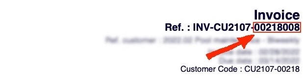 Invoice Number